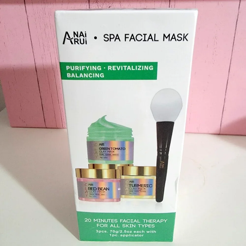 ANAI RUI spa facial mask set NEW IN BOX Exp 1/13/28